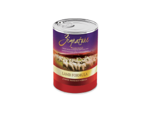 A can of food with the word empress written on it.