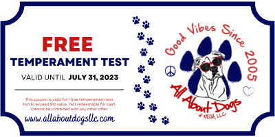 A free pet test for all about dogs